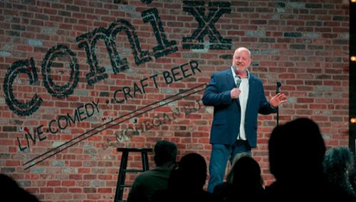 Glenn Johnson on stage